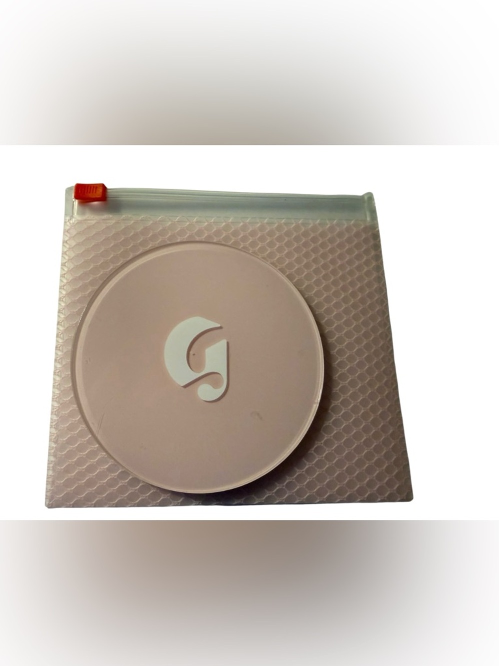 Glossier 1st Edition Limited Edition You Look Good Pocket Mirror w Bubble Pouch